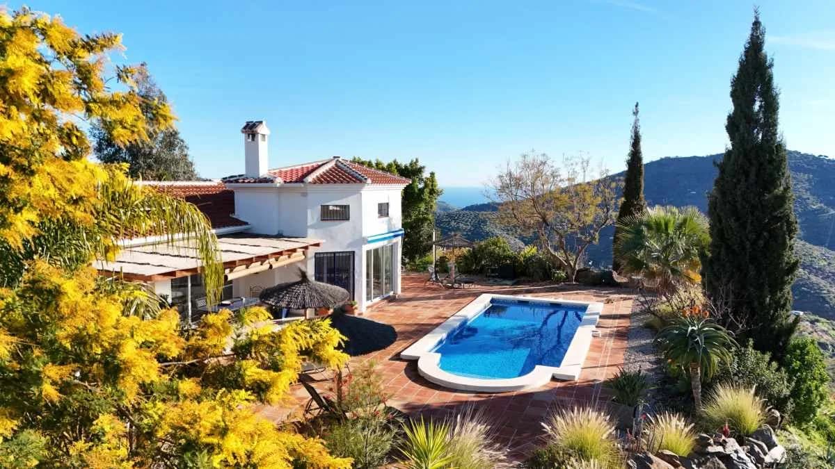 Vakantiehuis in de heuvels van de Costa del Sol
