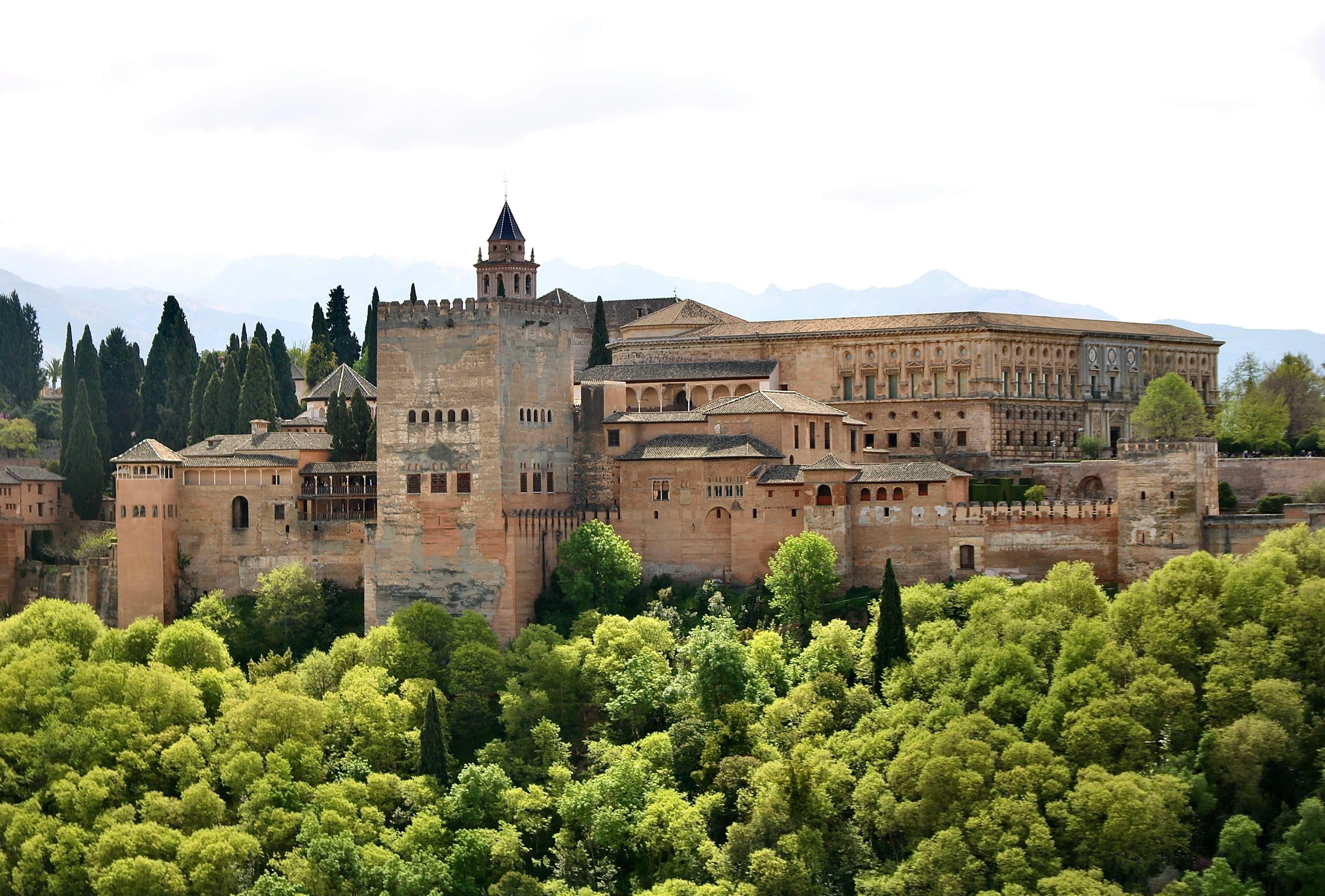 Het Alhambra in Granada