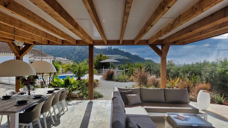 Casa Cartarra, vakantiehuis aan de Costa del Sol in Zuid-Spanje, met keuken